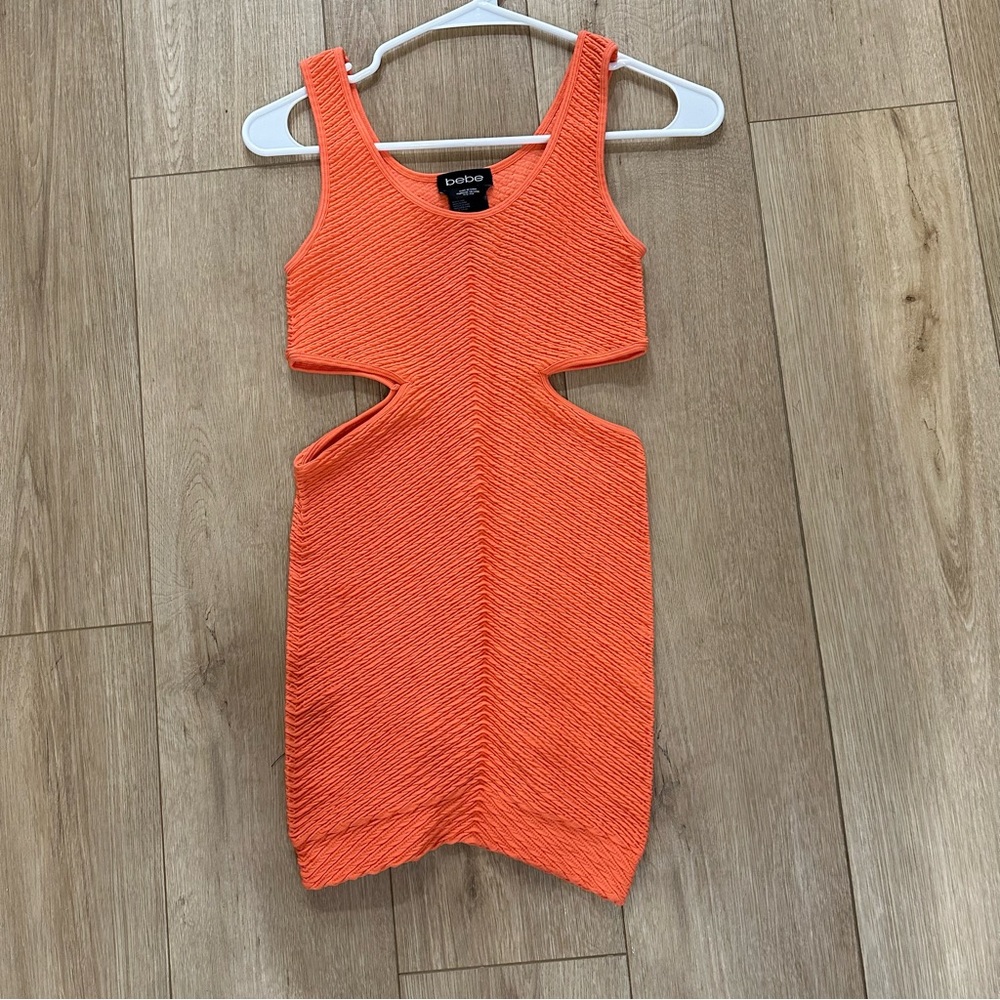 EUC Bebe Cut Out Mini Dress